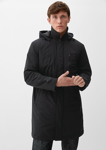 s.Oliver Between-Seasons Coat in Black: front