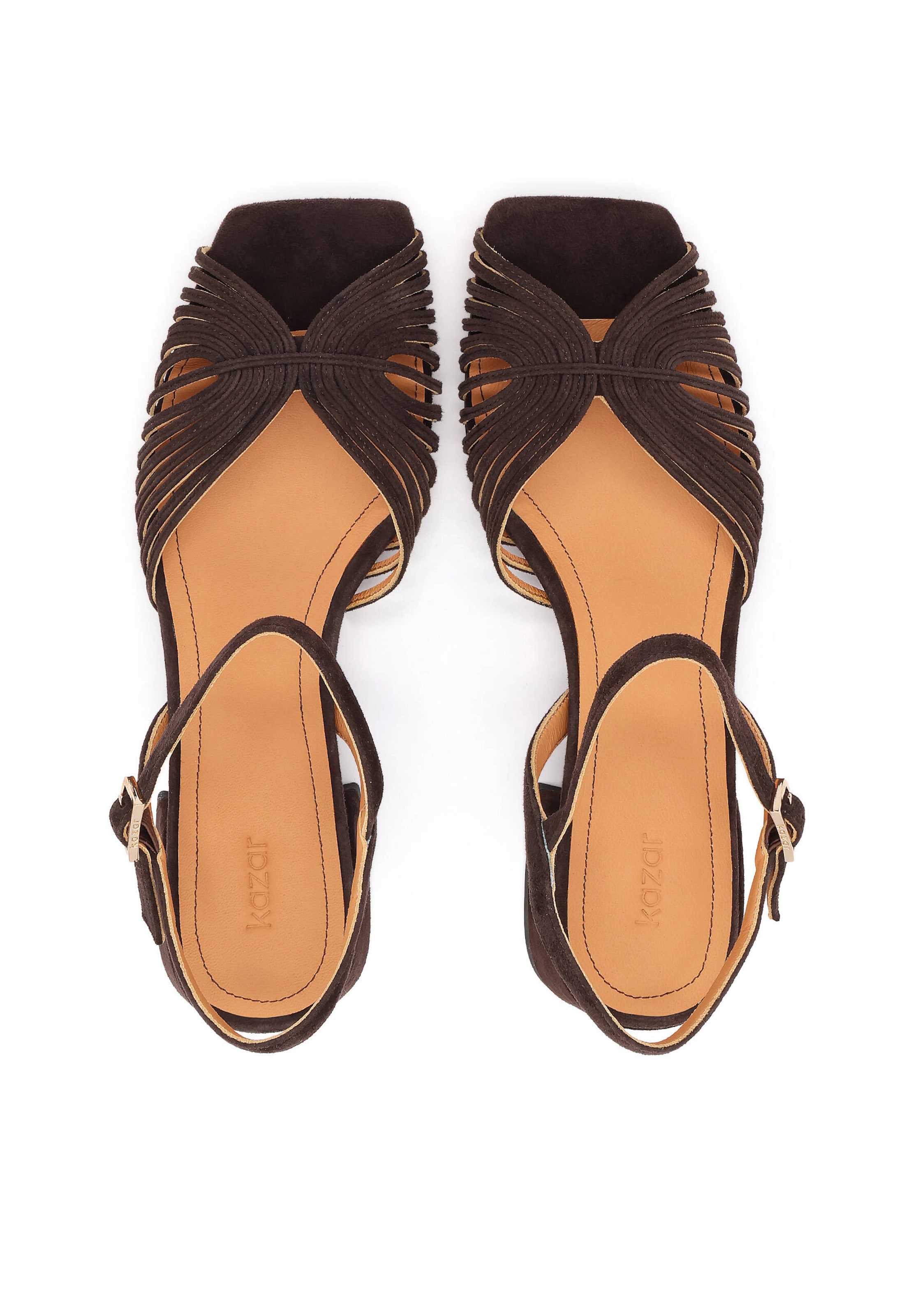 Kazar Remsandal i brun