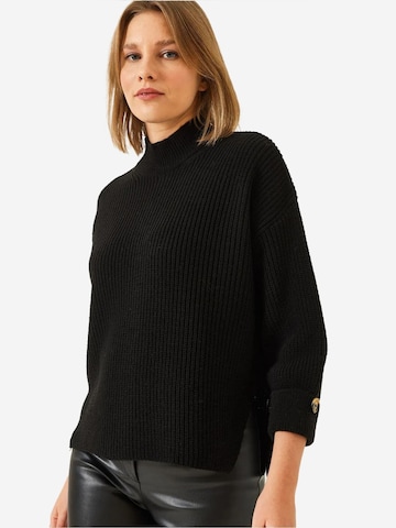 Bianco LucciPulover 'Pullover' - crna boja