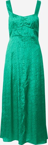 Bizance Paris Letné šaty 'GRACIEUSE' - Zelená: predná strana