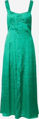 Robe d’été 'GRACIEUSE' Bizance Paris en vert : devant