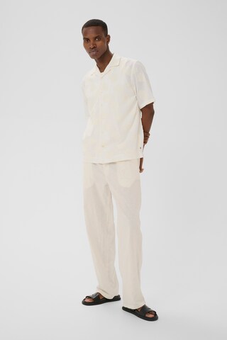 Matinique Regular fit Overhemd 'MAklampo' in Wit