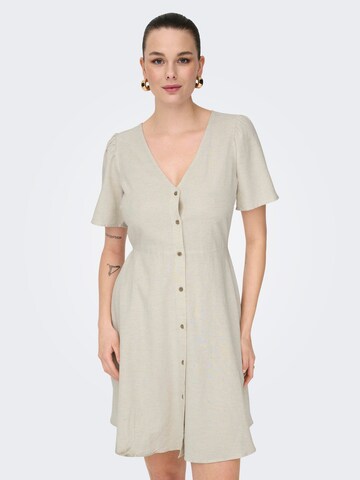 Robe-chemise 'ONLVita' ONLY en gris