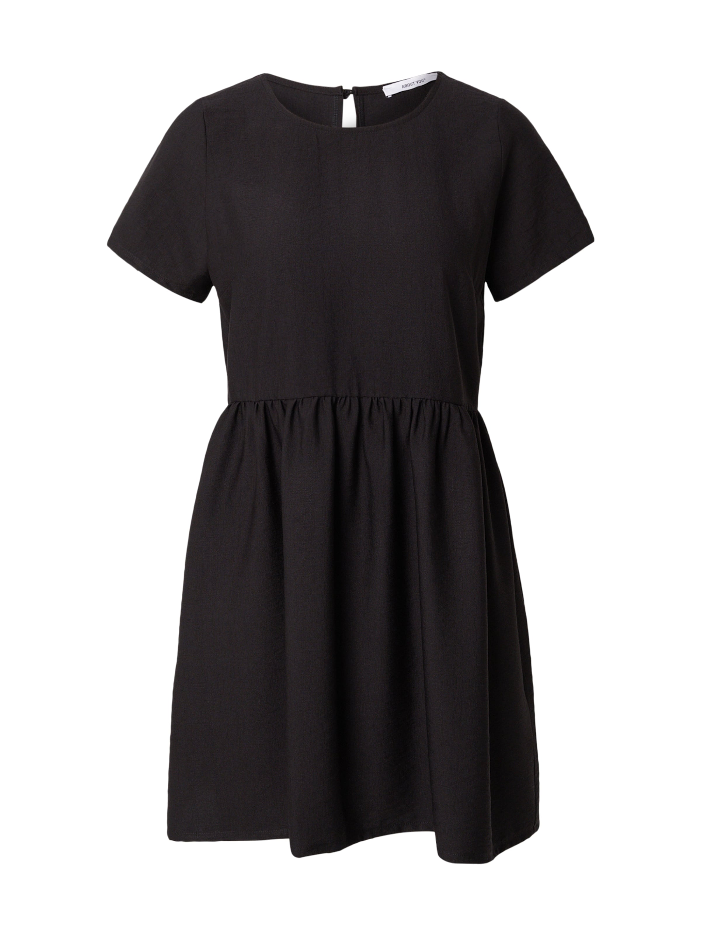 ABOUT YOU Šaty 'Sharli' - Čierna: predná strana