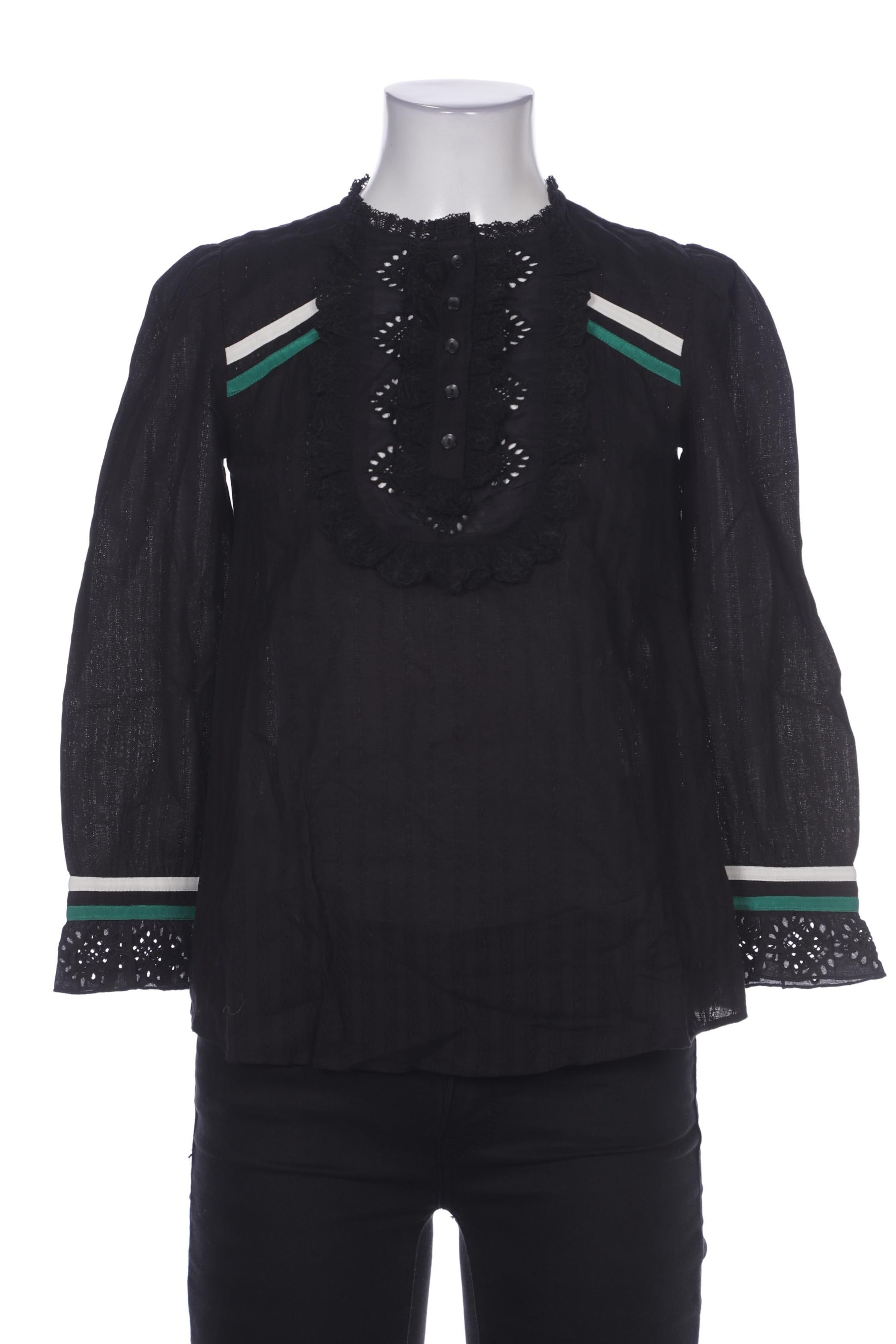 Ba&sh Bluse XS in Schwarz: Vorderseite