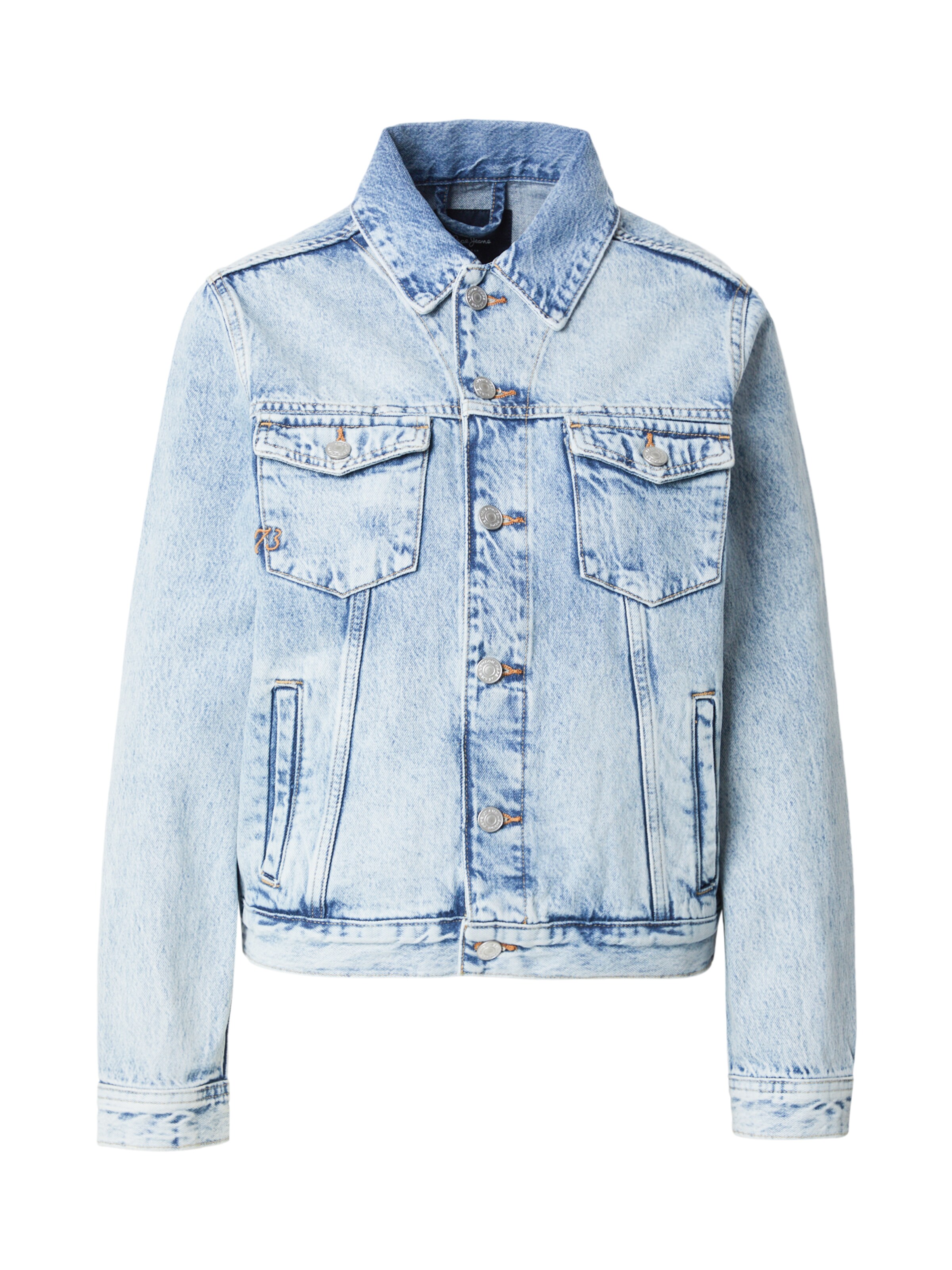Pepe Jeans Jacke  'CRESCENT' in XS in blue denim, Produktansicht