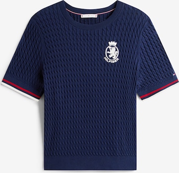 Tommy Hilfiger Curve Sweter w kolorze niebieski: przód