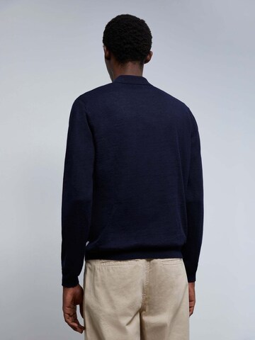 Scalpers Pullover in Blau