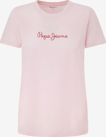 Pepe Jeans Shirt ' LORETTE ' in Pink: front