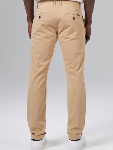 M.O.D MIRACLE OF DENIM Slimfit Lærredsbukser i beige
