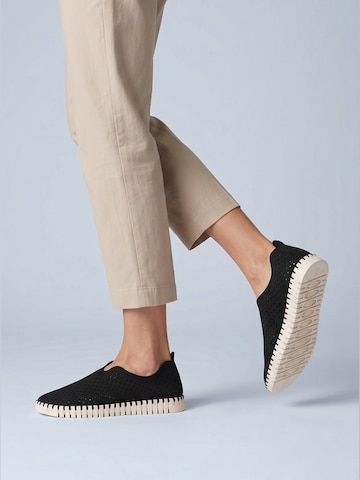 ILSE JACOBSEN Slip On 'Tulip3275' in Schwarz: Vorderseite