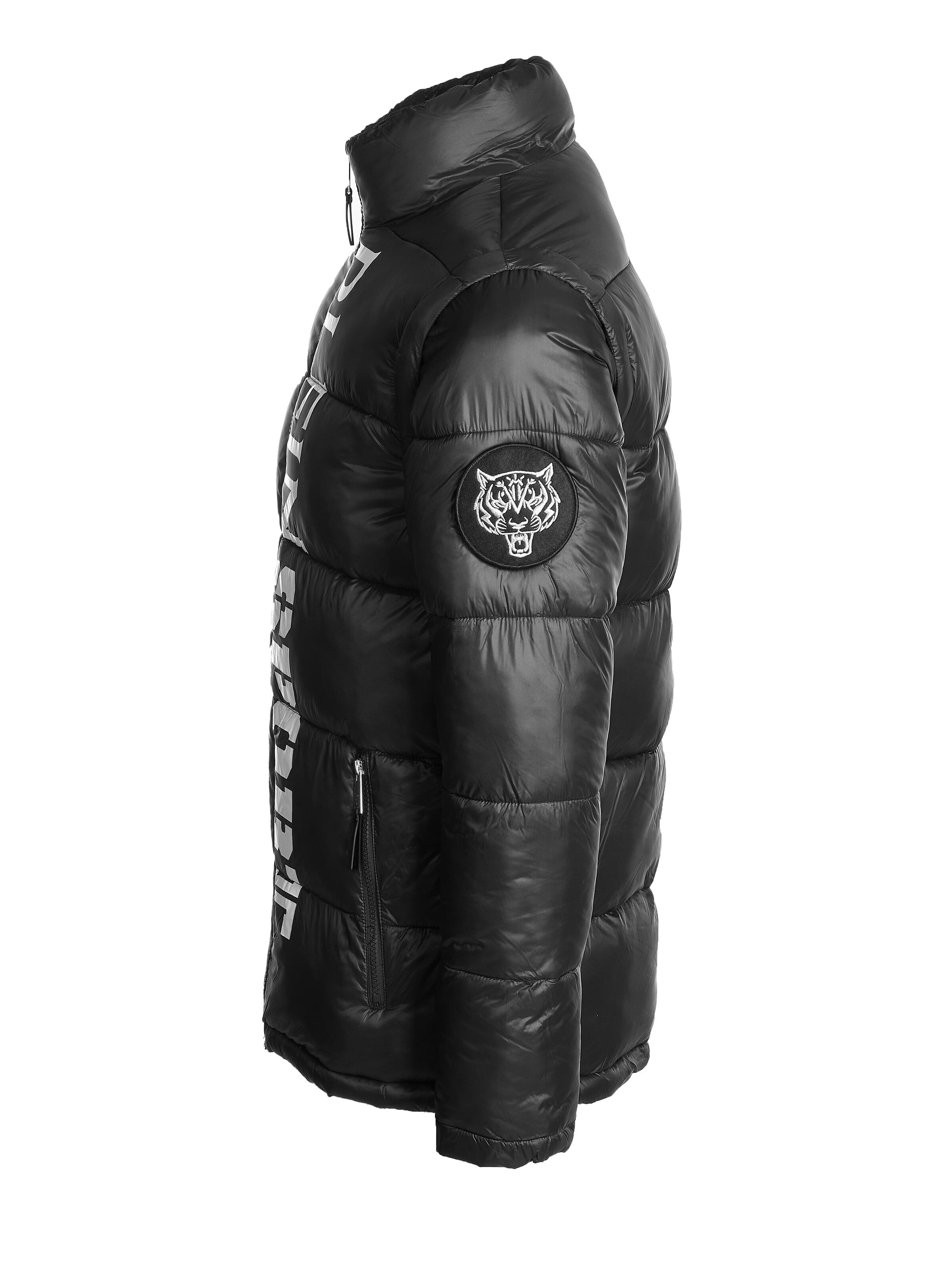 Philipp Plein Winter jacket 'Plein Sport Jacke' in Black