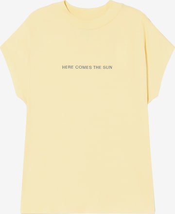 Thinking MU - Camiseta en amarillo: frente