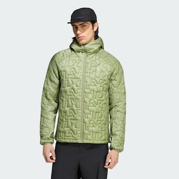 ADIDAS TERREX Outdoorová bunda 'Xperior Primaloft' – zelená: přední strana