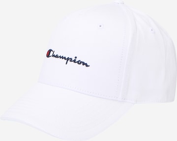 Chapeau Champion Authentic Athletic Apparel en blanc : devant