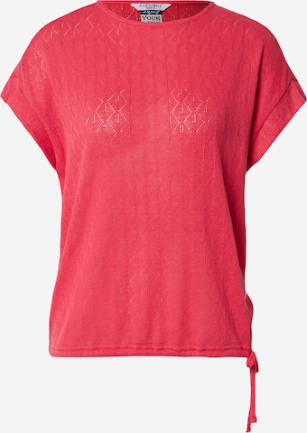 raudona ZABAIONE Megztinis 'Ka44lina': priekis