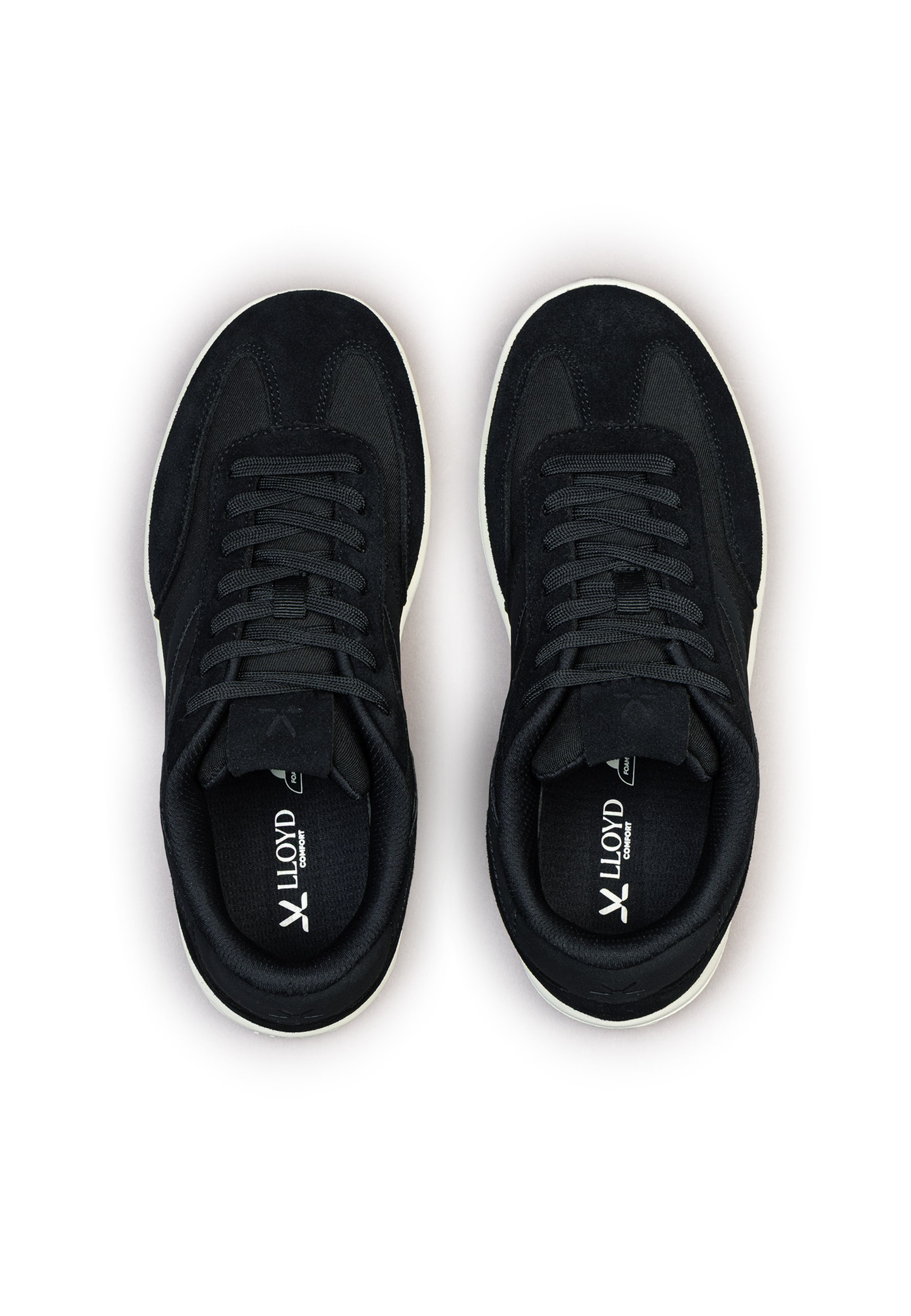 Chaussure à lacets LLOYD en noir