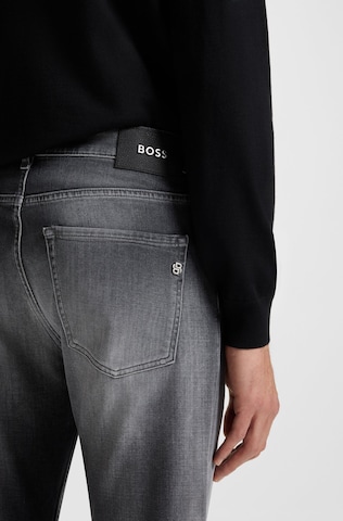 BOSS Slimfit Jeans 'Delaware' in Grau