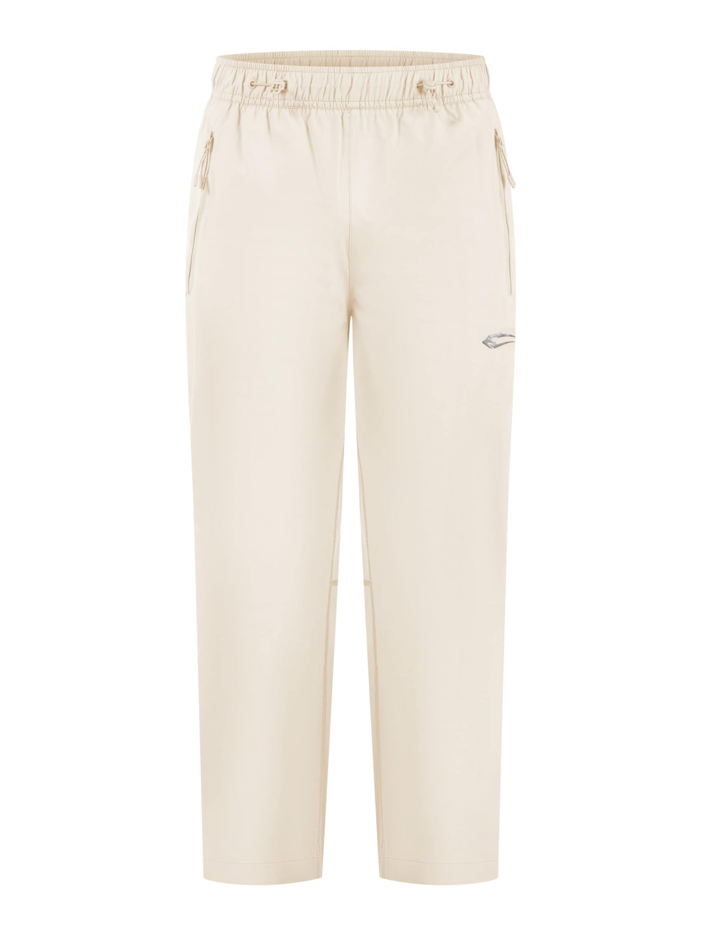 Pantalon de sport ' Tybrin ' Smilodox en beige : devant