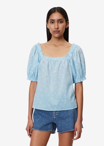 Marc O'Polo DENIM Blouse in Blauw: voorkant