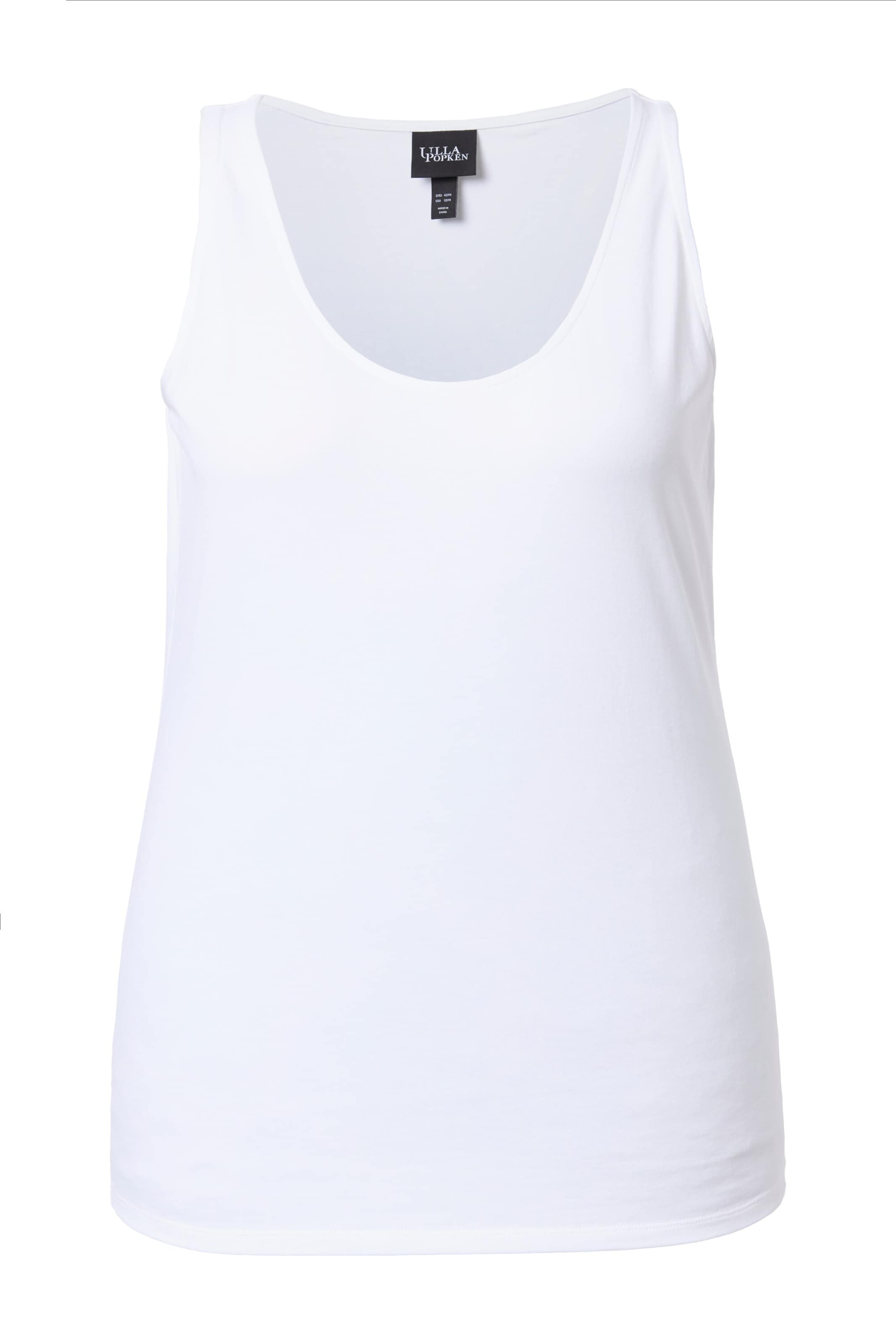Ulla Popken Shirt in Weiß: Vorderseite