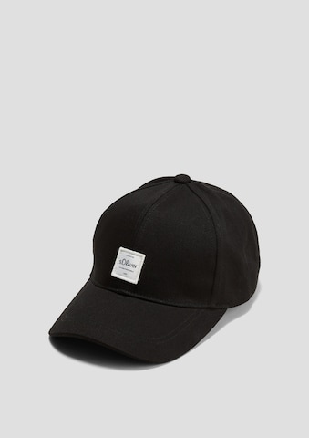 s.Oliver Cap in Black