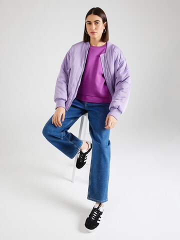 Sweat-shirt 'MYRA' NÜMPH en violet