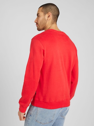 BLEND Sweatshirt i rød