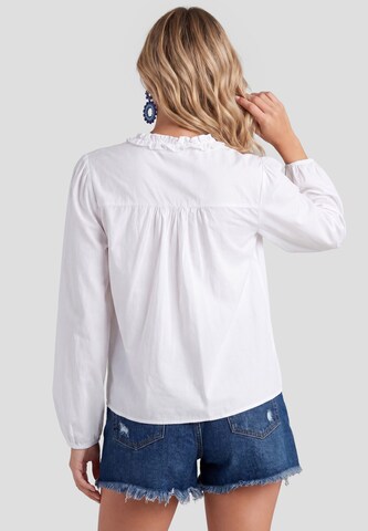 IZIA - Blusa en blanco