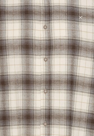 Clean Cut Copenhagen Regular Fit Hemd 'Dylan' in Braun