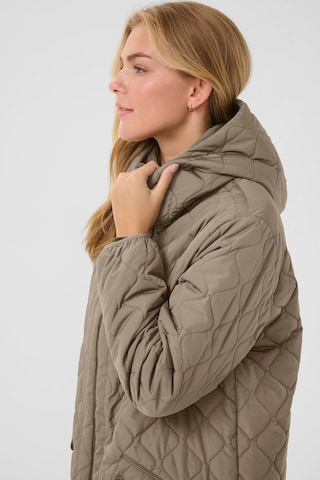 Cream Between-season jacket 'Arwen' in Grey