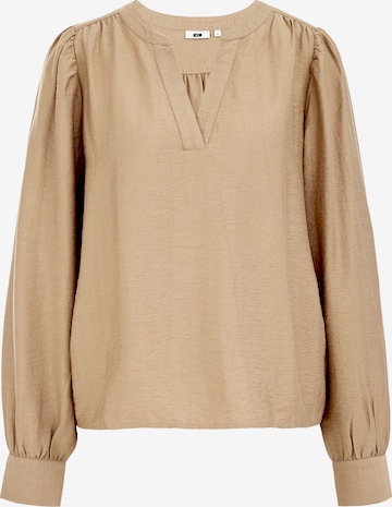 WE Fashion Pusero värissä beige: etupuoli