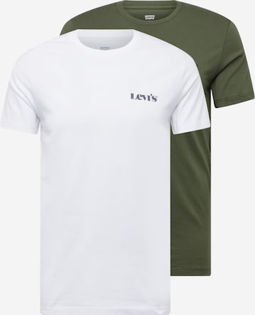 T-Shirt 'Crewneck Graphic' LEVI'S ® en vert : devant