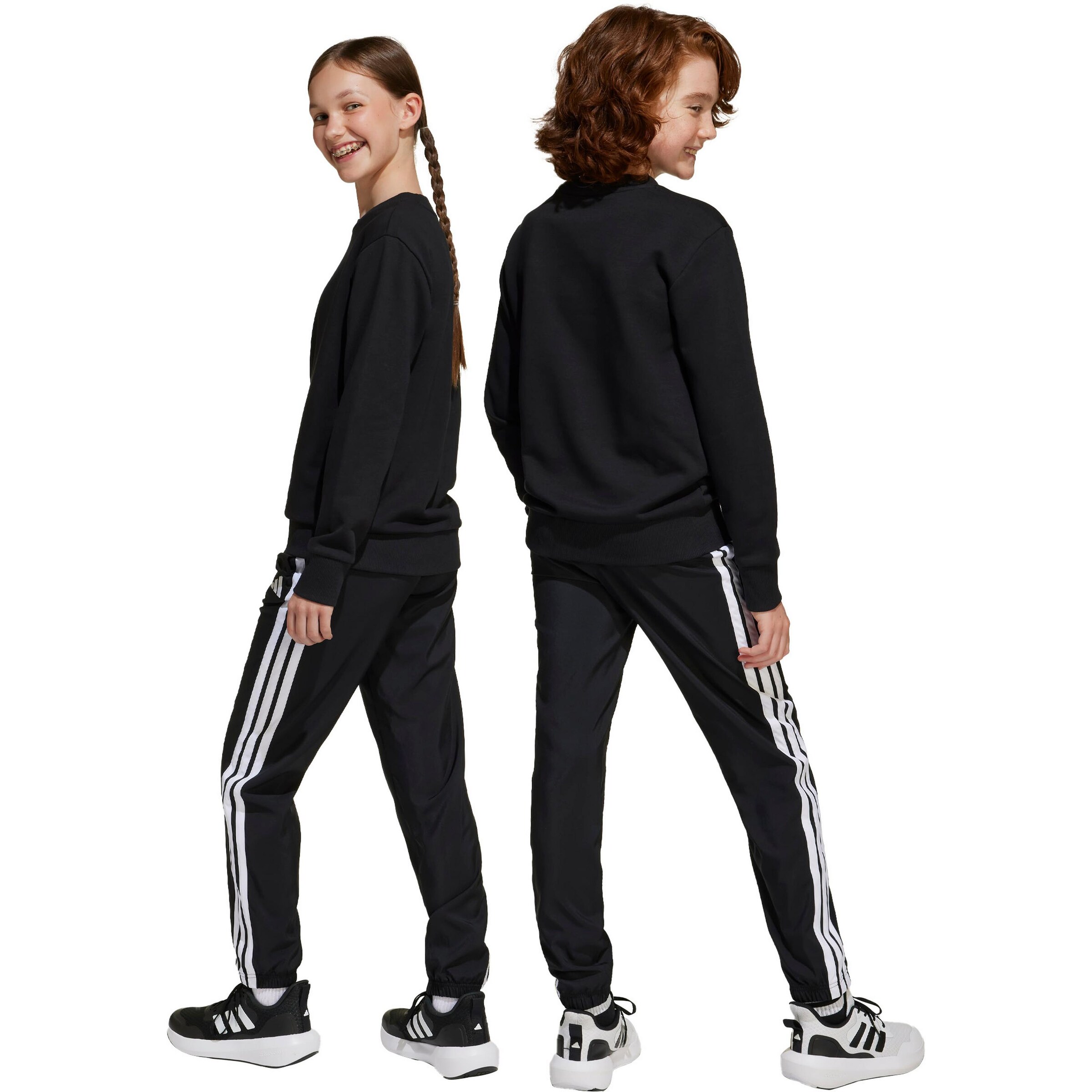 ADIDAS SPORTSWEAR Обычный Спортивные штаны 'Essentials' в Черный