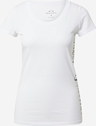ARMANI EXCHANGE T-Shirt in schwarz / weiß, Produktansicht