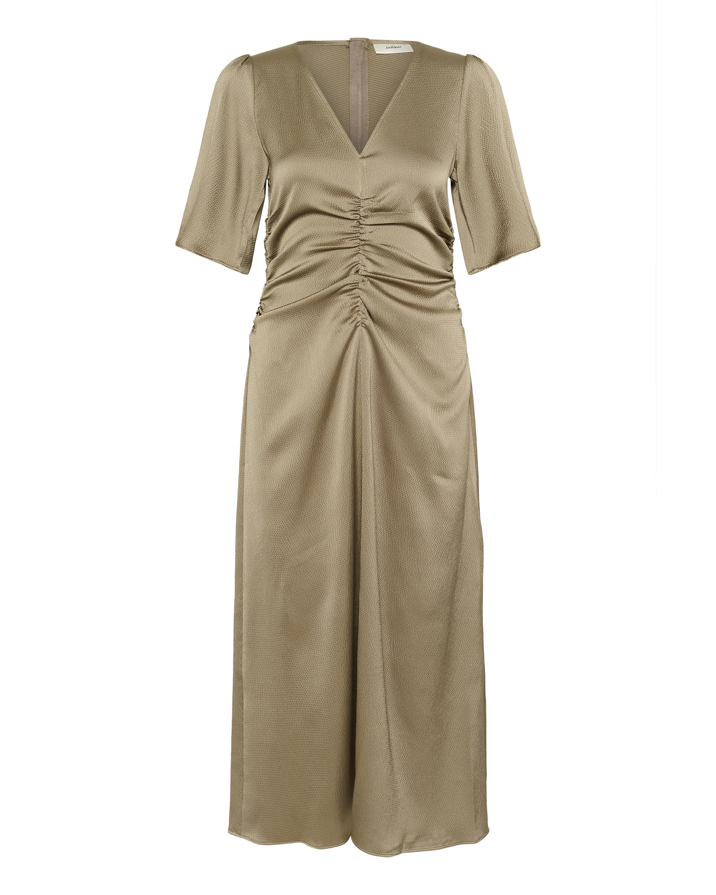 InWear Kleid 'SendraIW' in Grün: Vorderseite