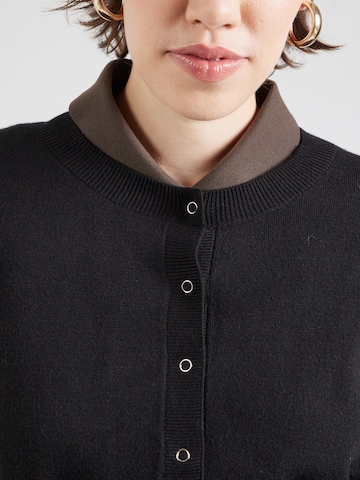rosemunde Knit cardigan 'Avar' in Black