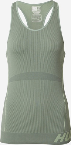 Hummel Urheilutoppi värissä vihreä: etupuoli