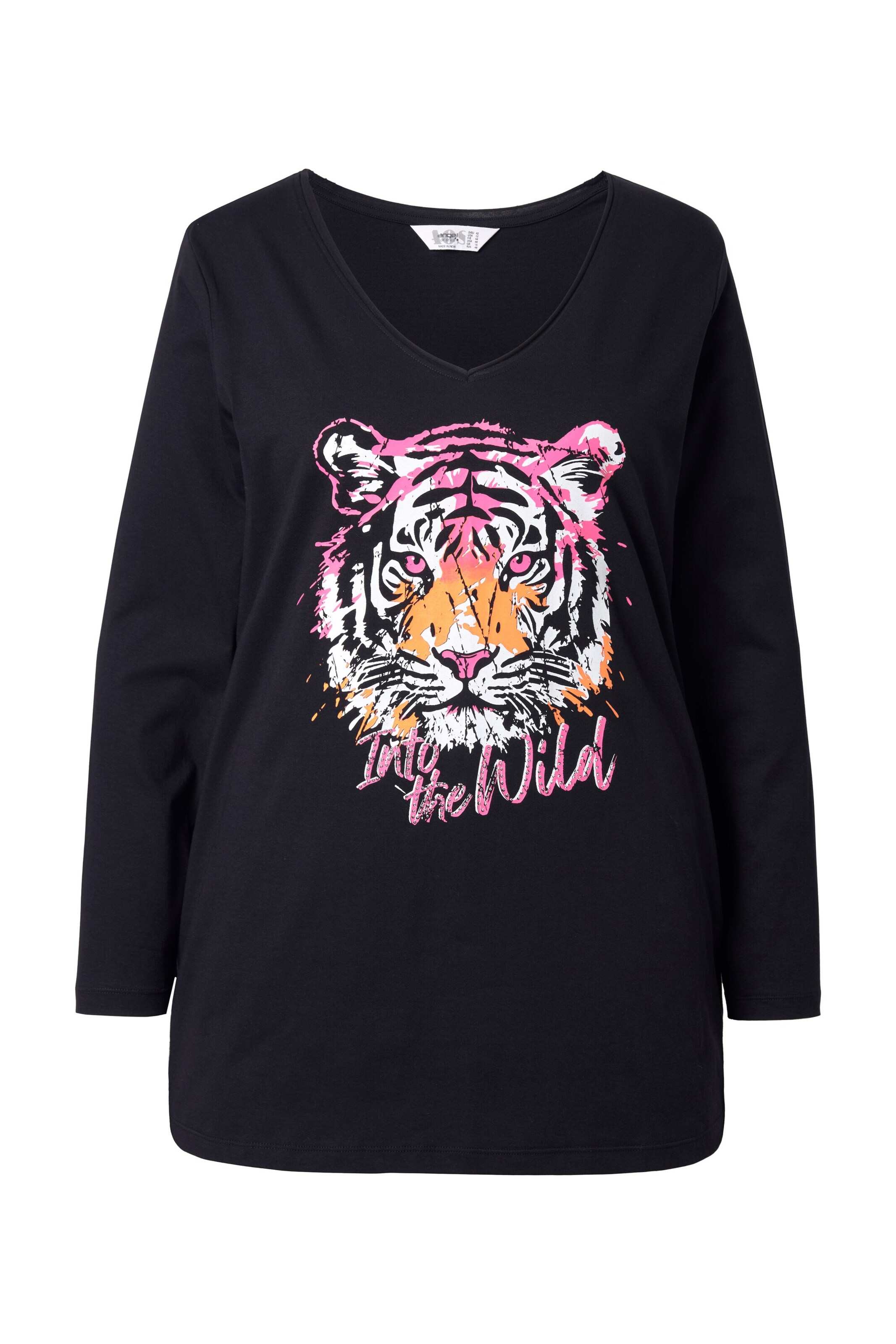 Angel of Style Shirt in Zwart: voorkant