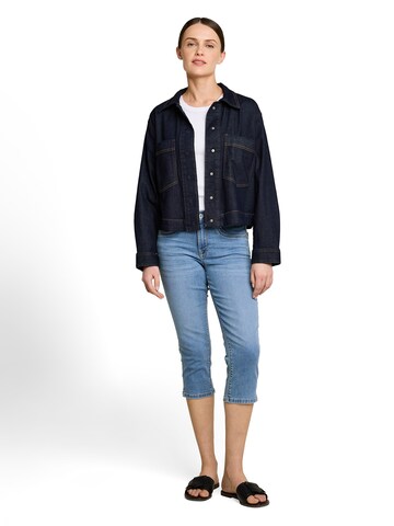 Coupe slim Jean 'LENE' TOM TAILOR en bleu