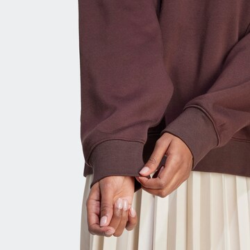 ADIDAS ORIGINALSSweater majica 'Adicolor Essentials friend' - smeđa boja