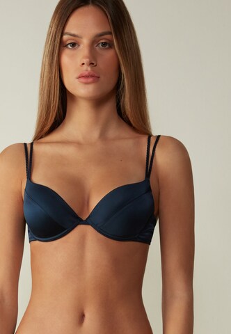 INTIMISSIMI Push-up BH in Blau: Vorderseite