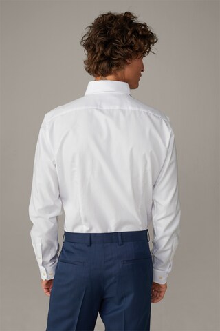 STRELLSON Slim fit Business shirt ' Sereno ' in White