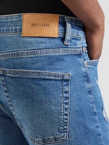 Skinny Jean 'ONSWARP' Only & Sons en bleu