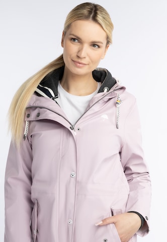 Manteau fonctionnel Schmuddelwedda en rose