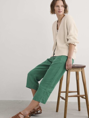 Seasalt Cornwall Regular Broek 'Brawn Point' in Groen: voorkant