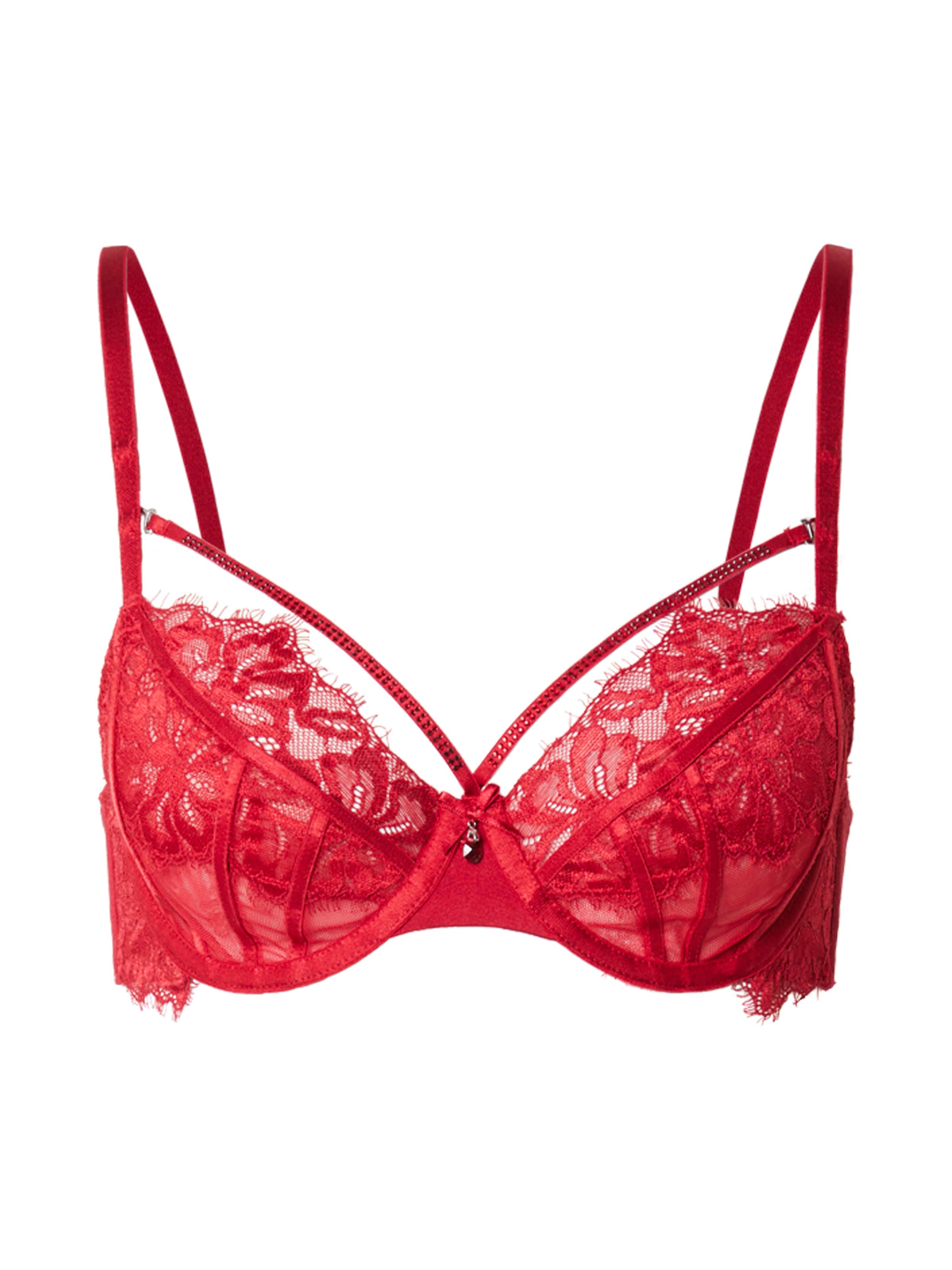 Hunkemöller Podprsenka 'Charlotta' – červená: přední strana