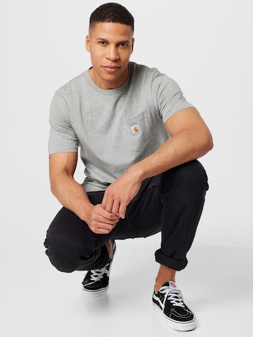 Carhartt WIP Majica | siva barva