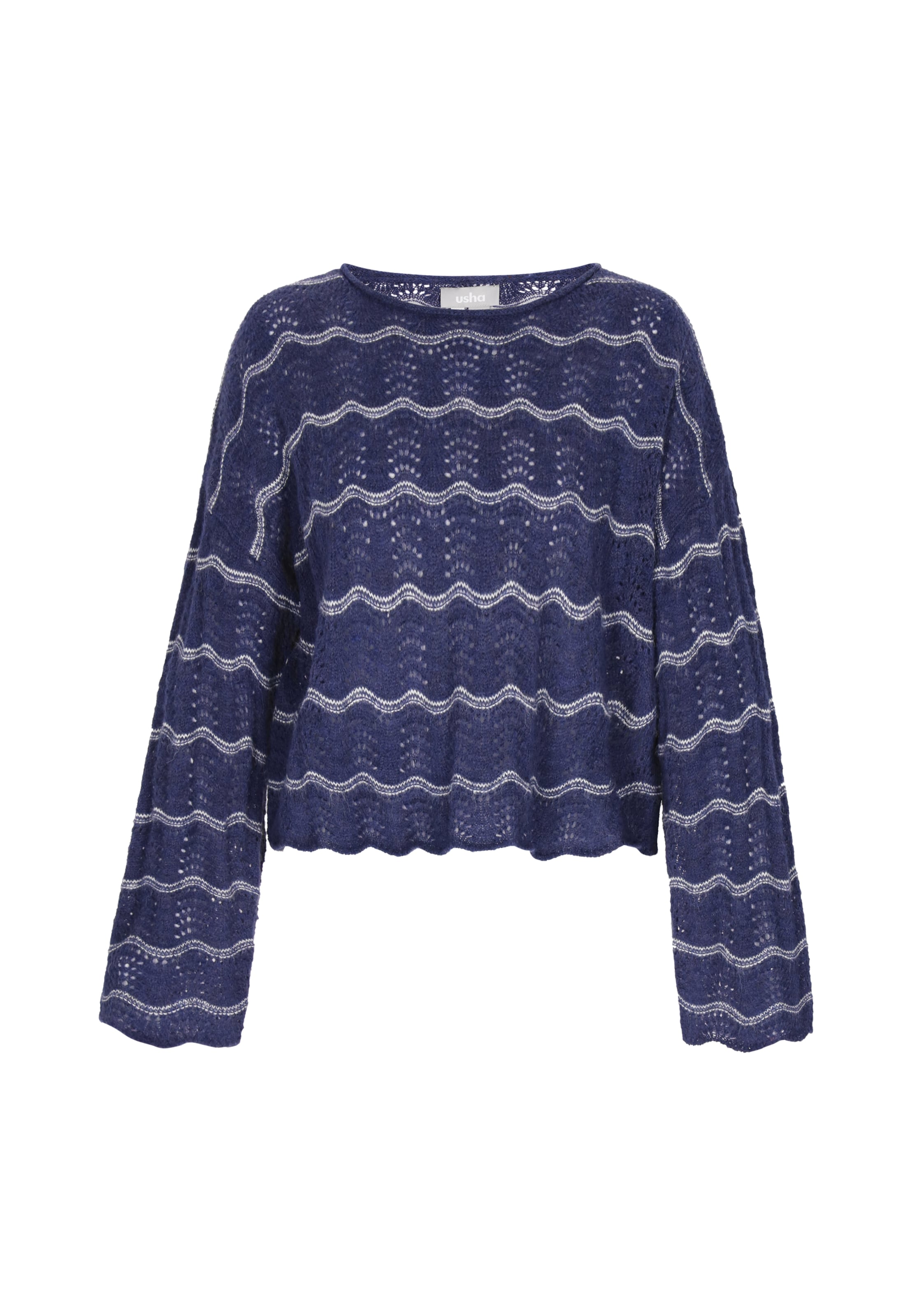 Usha Sweater in Blue: front