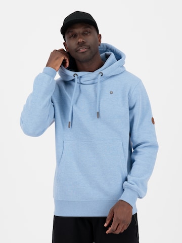 Alife and Kickin Sweatshirt 'JohnsonAK' in Blue: front